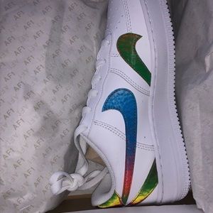 Nike Air Force One “mischeck” size 5y